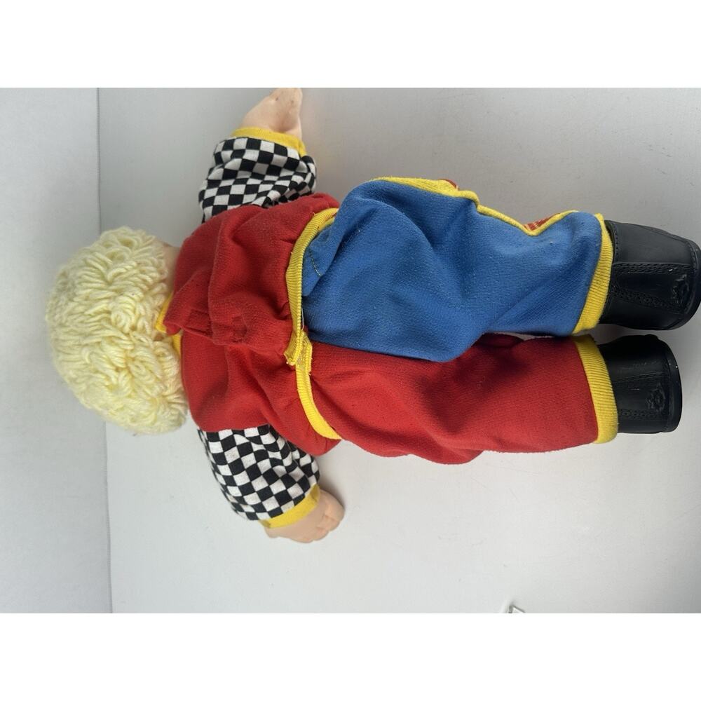 First Edition Racing Cabbage Patch Kids Boy w/ Blonde Hair & Blue Eyes - Picture 7 of 12